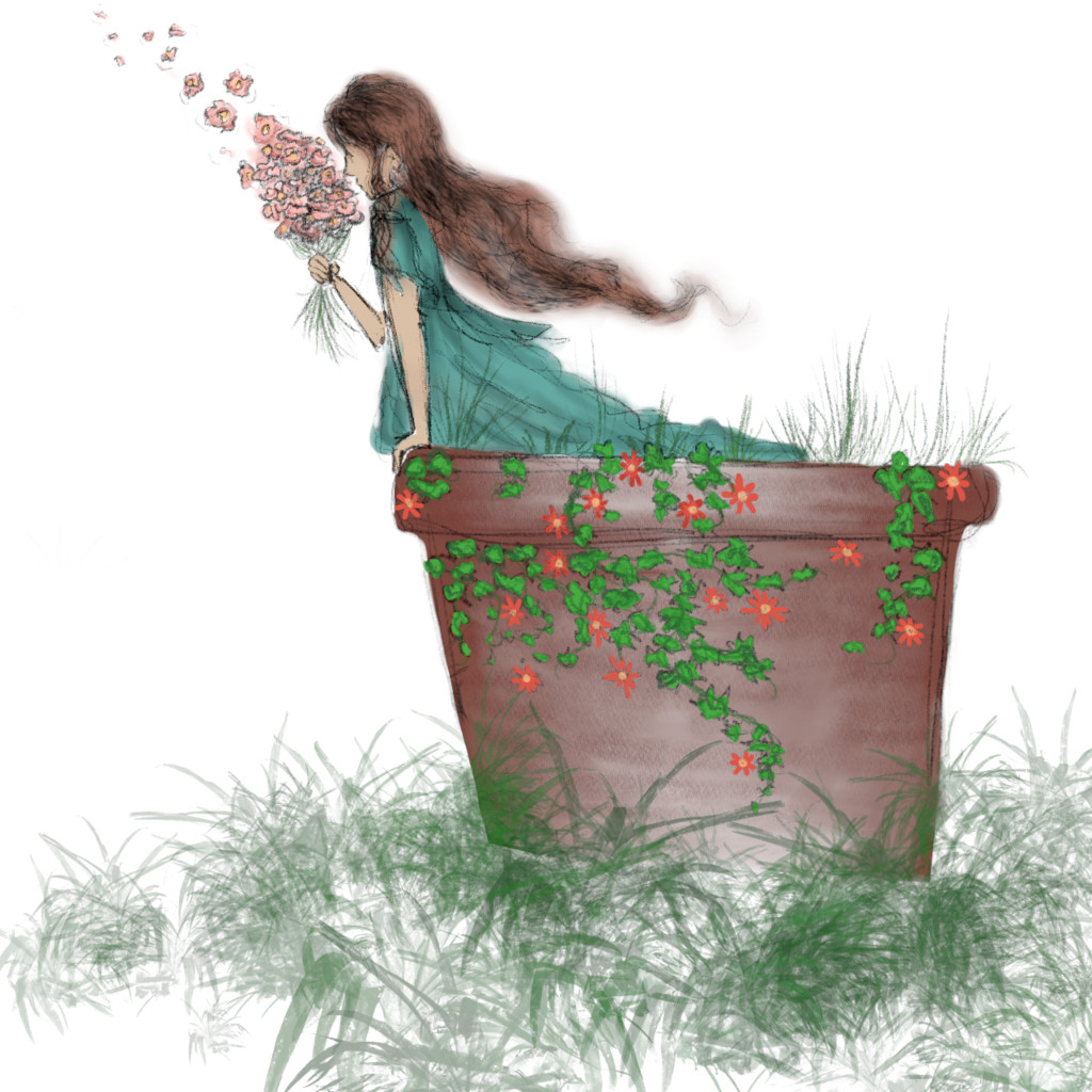 Flores en mi pecho